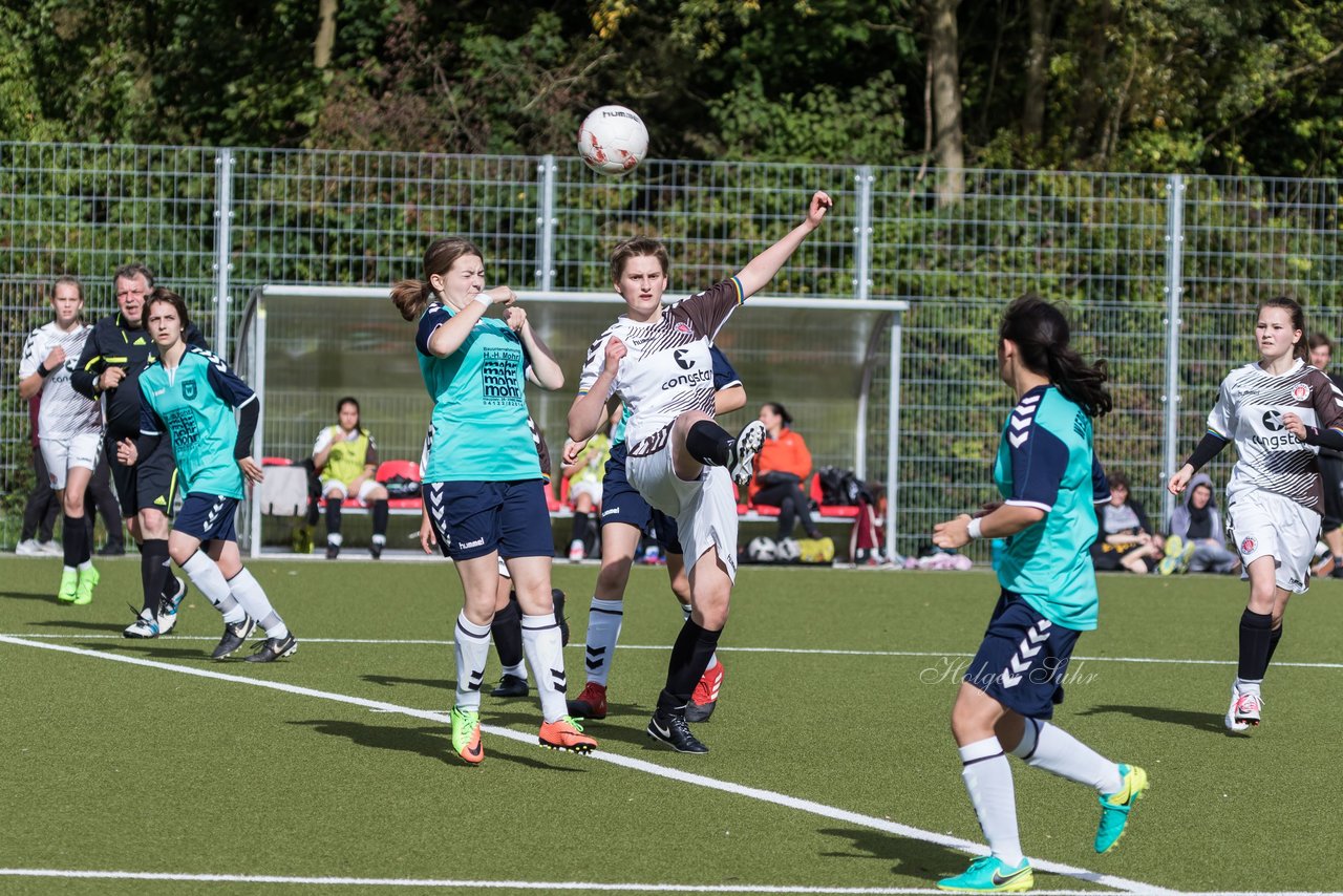 Bild 344 - B-Juniorinnen Wedel - St. Pauli : Ergebnis: 1:2